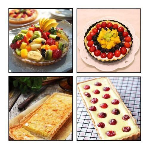 8 Pcs Non-Stick Quiche Tart