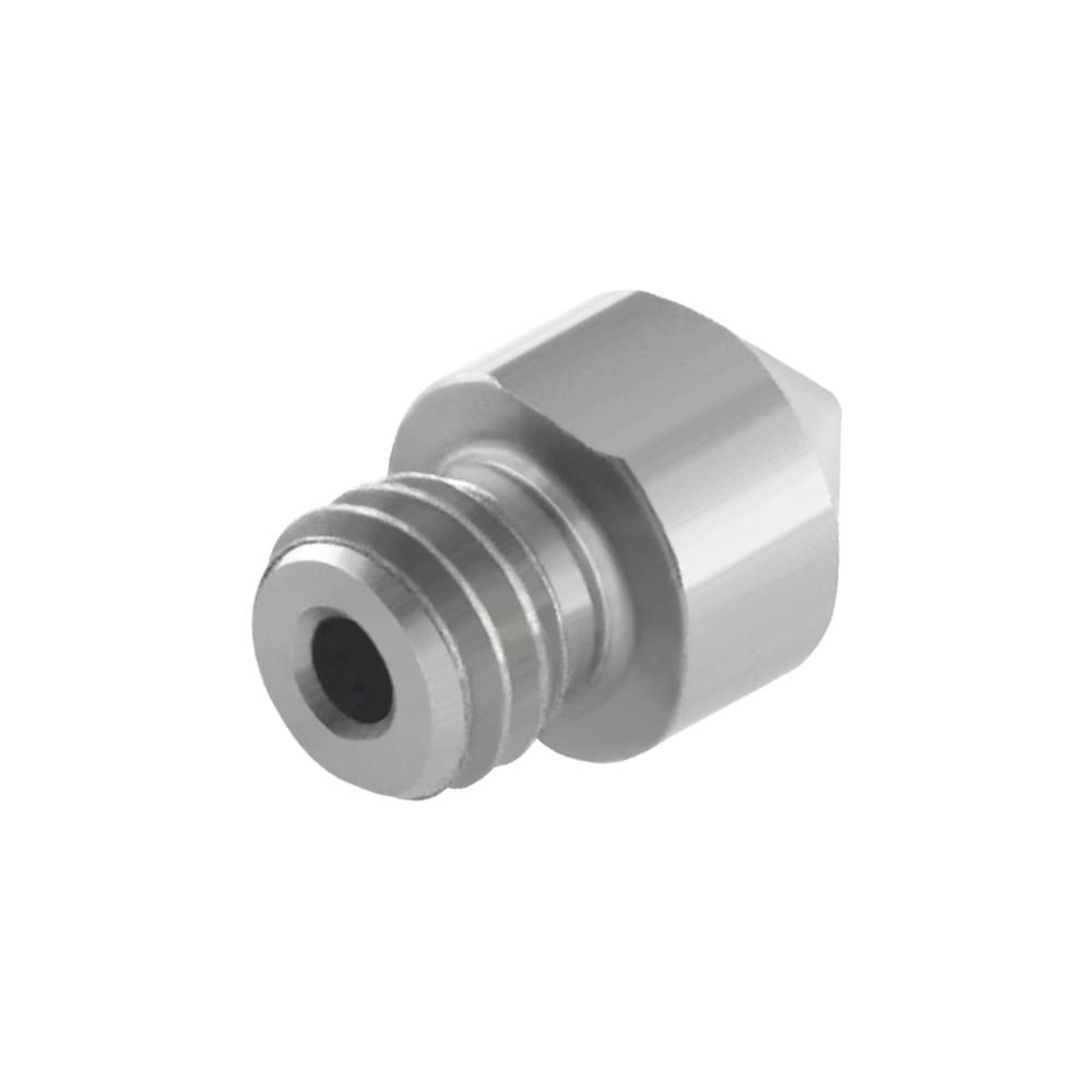 3D Printer Parts 3pcs TC4 Titanium Alloy Nozzles 0.2/0.3/0.4/0.5mm Optional M6 Thread MK8 Extruder Nozzle for 1.75mm Filament Compatible with Creality CR-10 Ender 3 Ender-3 Pro