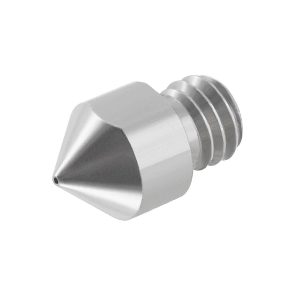 3D Printer Parts 3pcs TC4 Titanium Alloy Nozzles 0.2/0.3/0.4/0.5mm Optional M6 Thread MK8 Extruder Nozzle for 1.75mm Filament Compatible with Creality CR-10 Ender 3 Ender-3 Pro