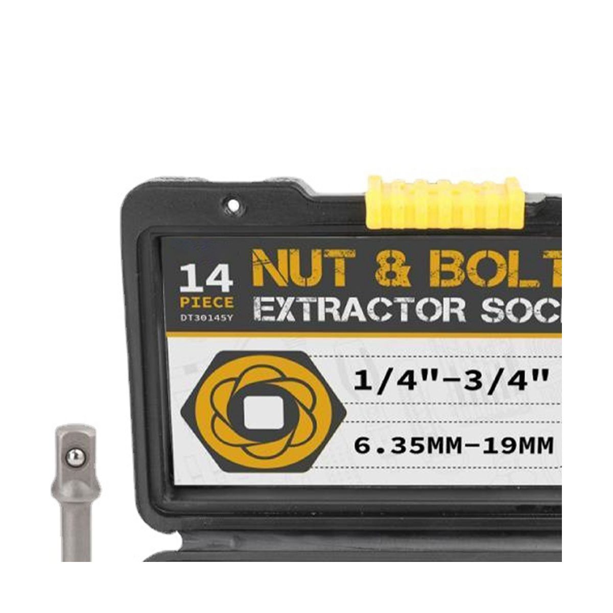 14-Piece Pull-Out Sleeve Set Nut Extractor Damaged Incomplete Screw Nut Extractor