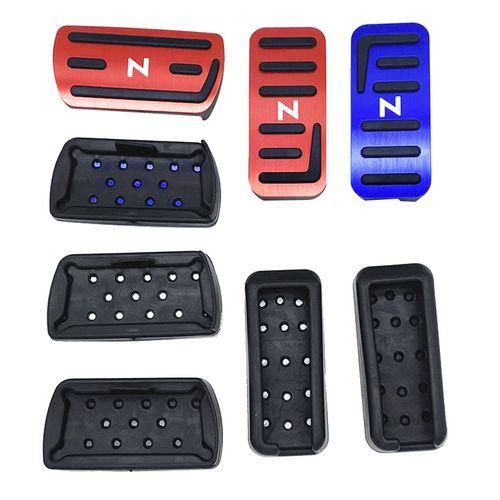 Silver Gas Accelerator Pedal And Break Pedal Cover Non-Slip