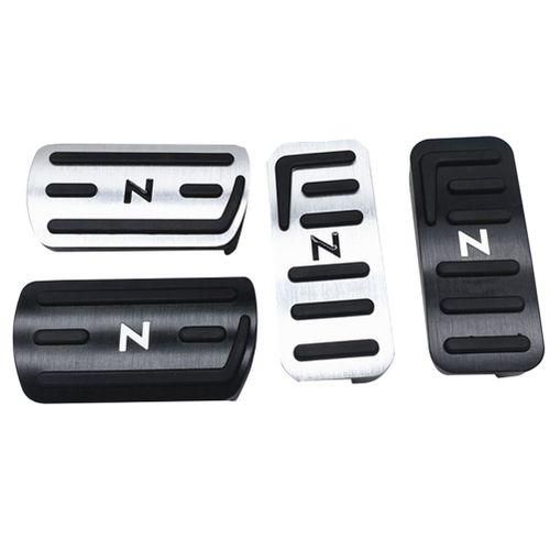 Silver Gas Accelerator Pedal And Break Pedal Cover Non-Slip