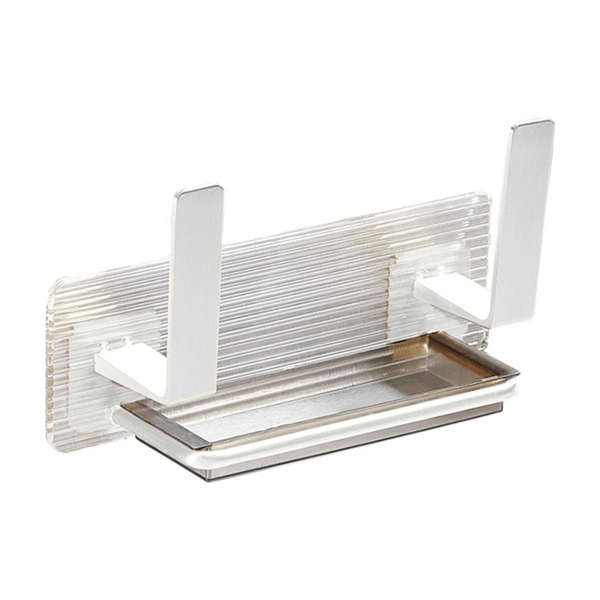 Pan Lid Holder Self-Adhesive Pot Lid Holder White