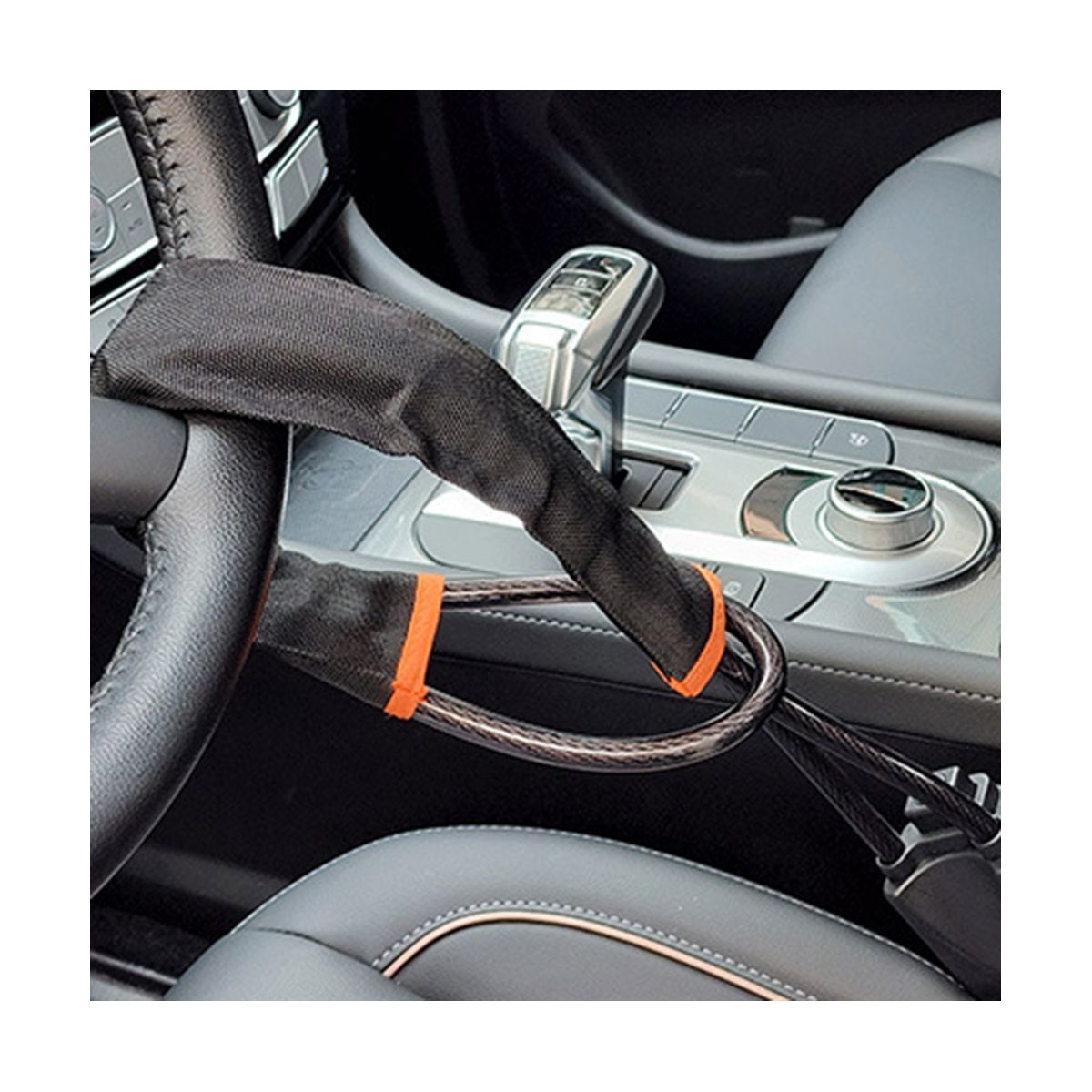 Steering Wheel Lock Safety Belt Lock Anti-Theft Device