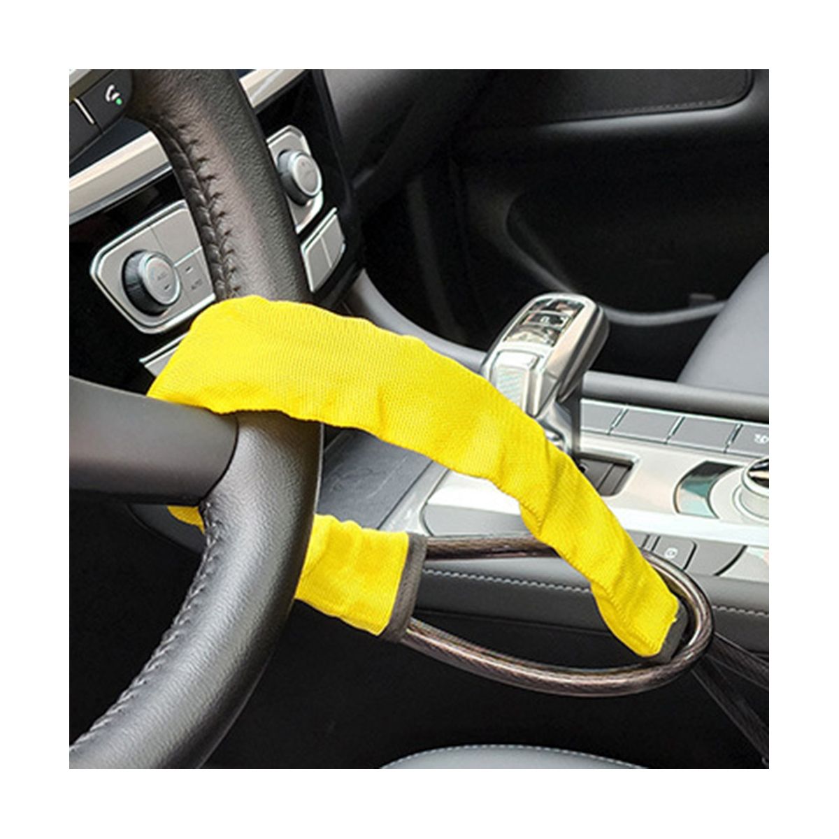 Steering Wheel Lock Safety Belt Lock Anti-Theft Device