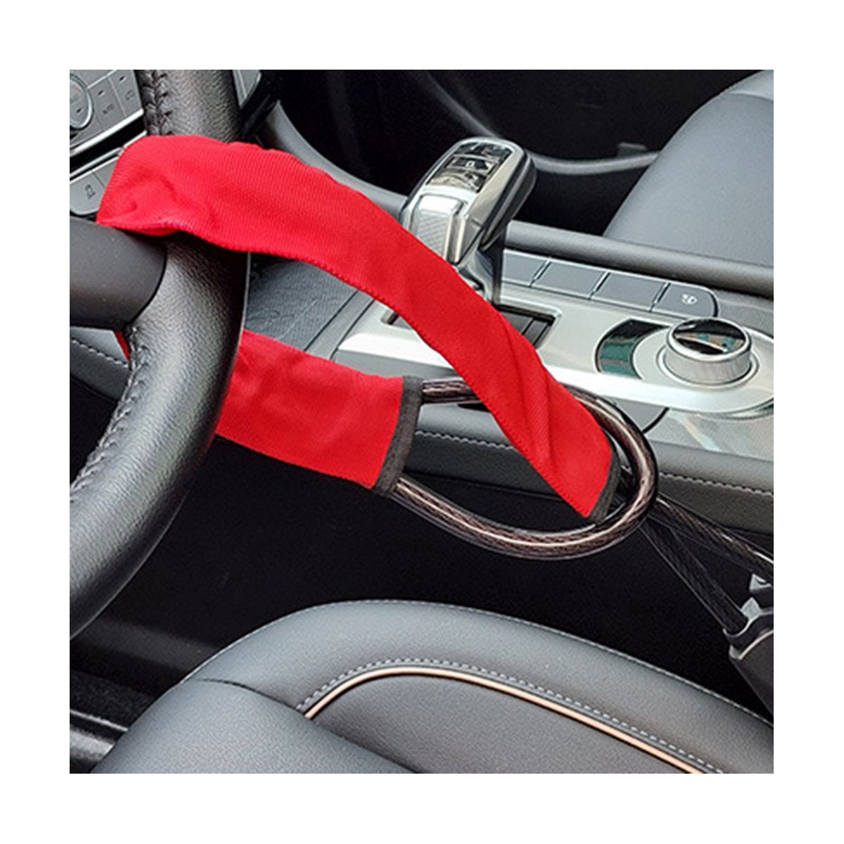 Steering Wheel Lock Safety Belt Lock Anti-Theft Device