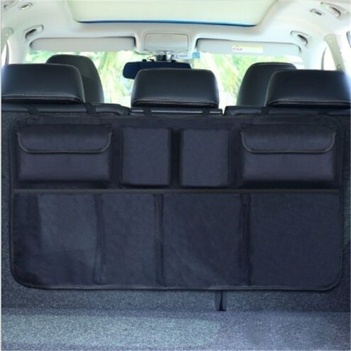 Car Back Trunk Back Seat Storage Bag Mesh Net Pocket Bag