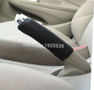 Car Silicone Hand Brake Cover Black