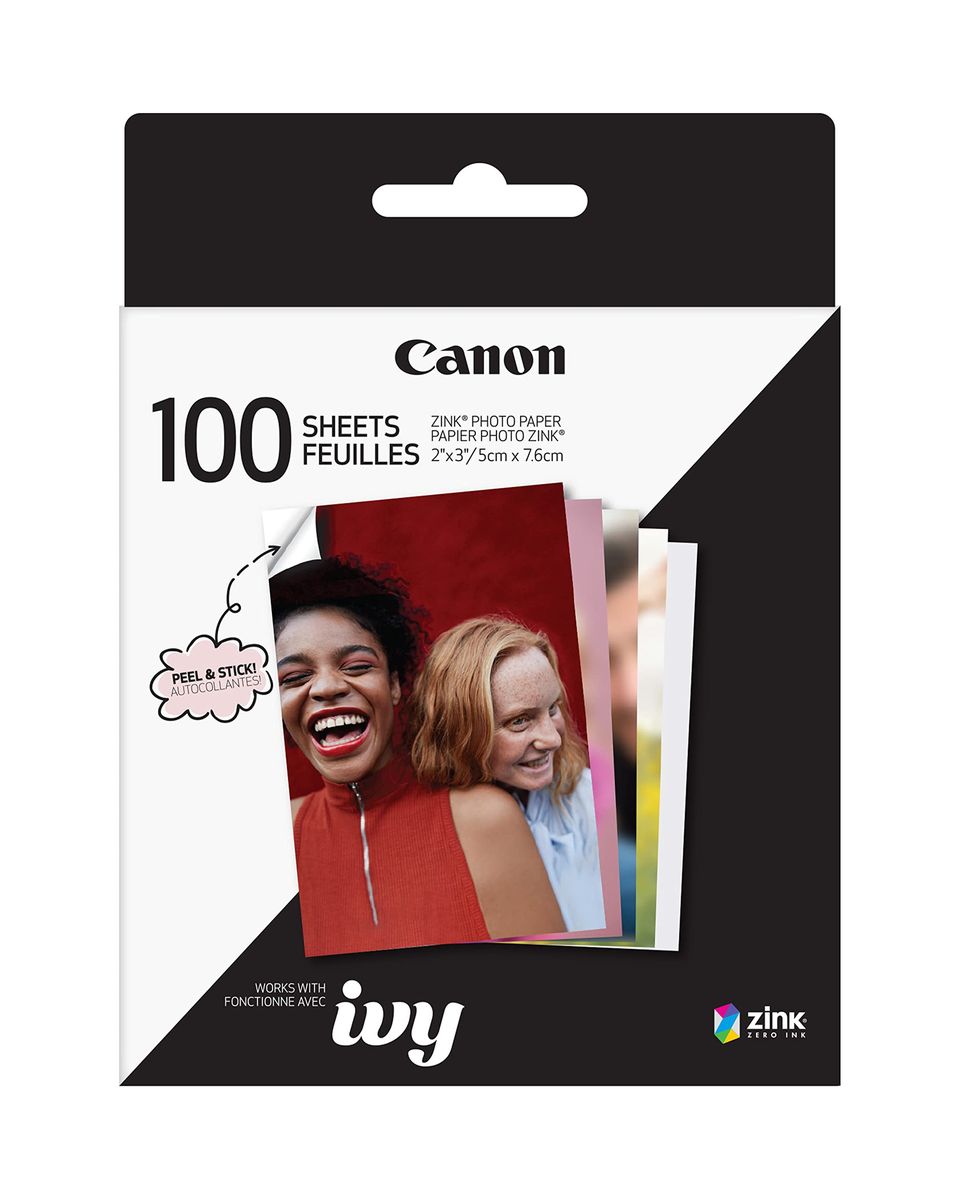 Kanon Mini Photo Printer From Compatible Sticky Prints Paper