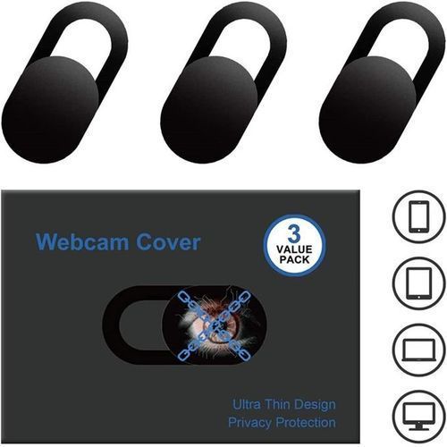 3PCS Protective Camera Cover Macbook Laptop Iphone Android