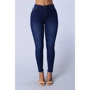 Smart Ladies High Waist Skinny Jean
