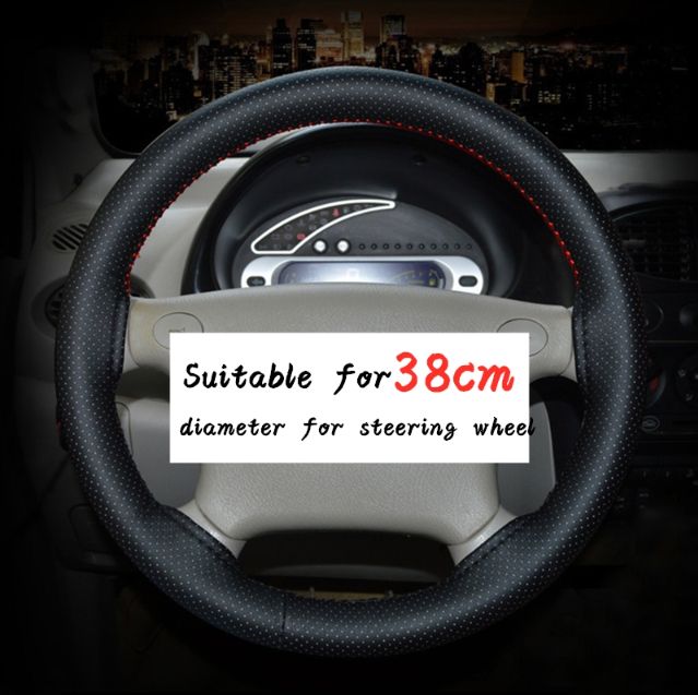 Car Steering Wheel Cover, Suitable For 38cm Steering Wheel