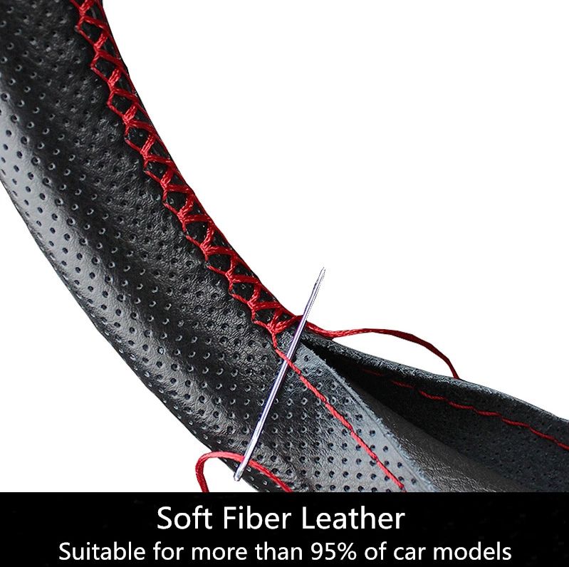 Car Steering Wheel Cover, Suitable For 38cm Steering Wheel