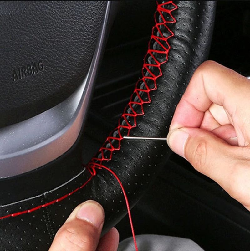 Car Steering Wheel Cover, Suitable For 38cm Steering Wheel