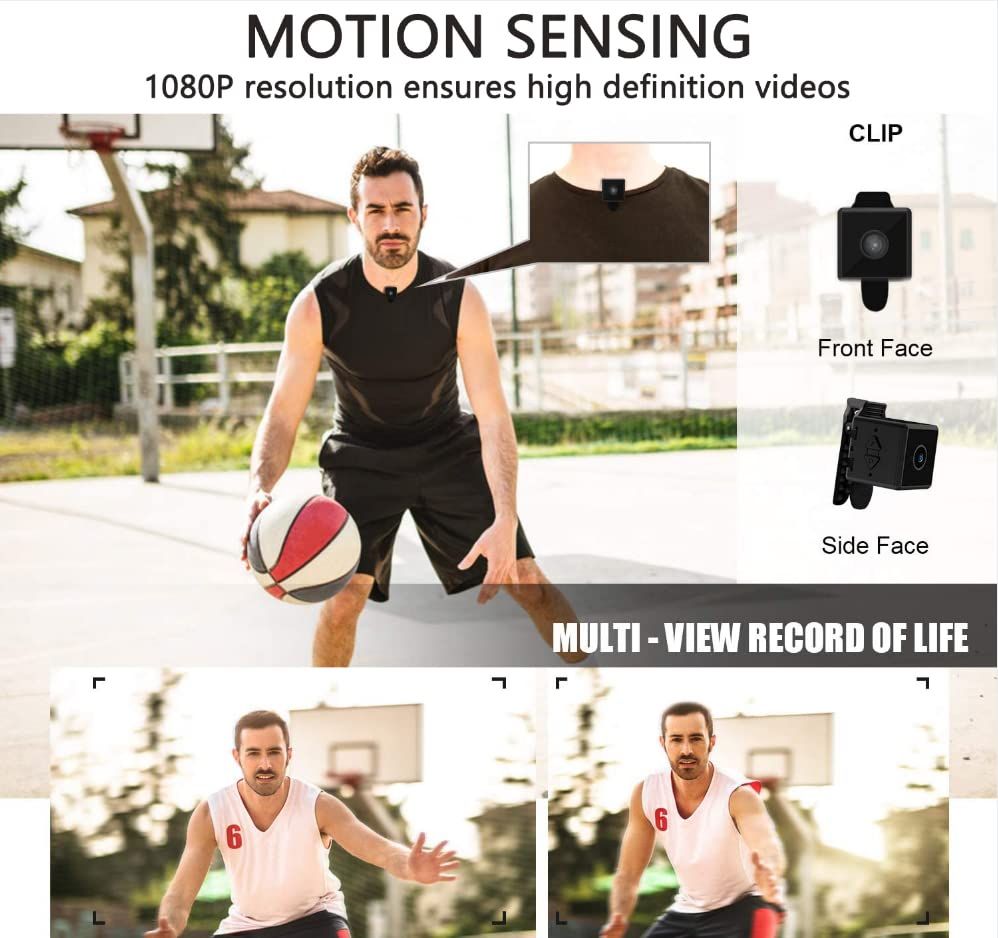 Wireless Mini Spy Camera Hidden Camera No WiFi Security Came