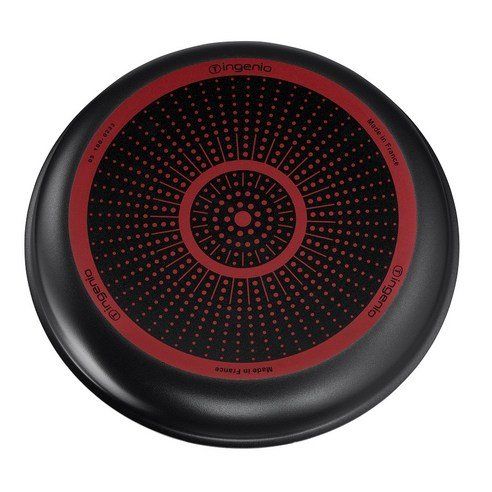 Tefal Magic Hands Easy Cook & Clean Black Red Frying Pan