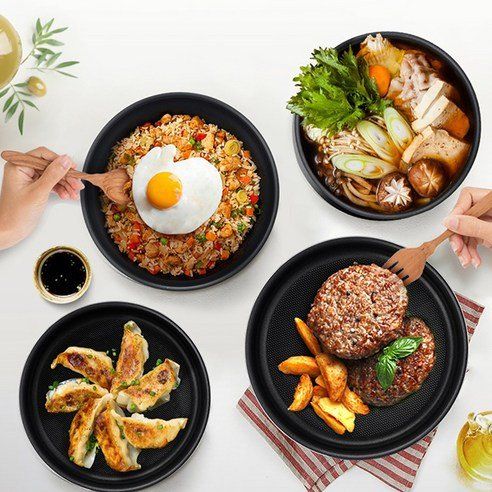 Tefal Magic Hands Easy Cook & Clean Black Red Frying Pan
