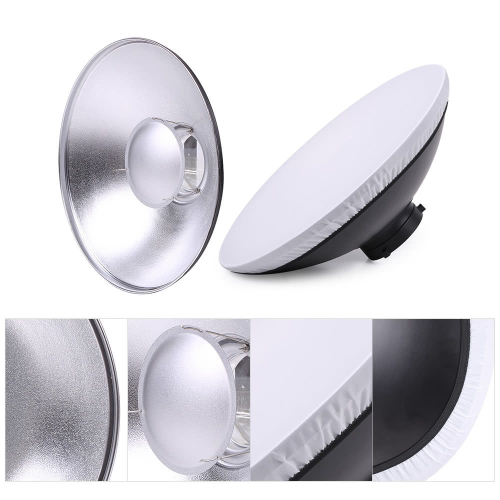 41cm Beauty Dish Reflector Strobe Lighting For Bowens Mount