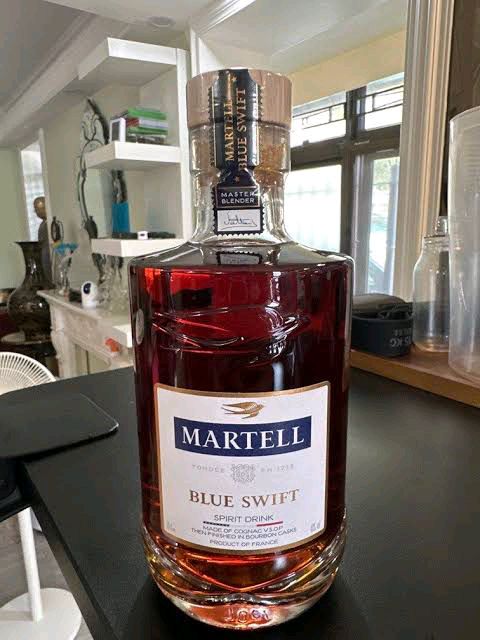 MARTELL BLUE SWIFT SPITIT DRINK 750ML