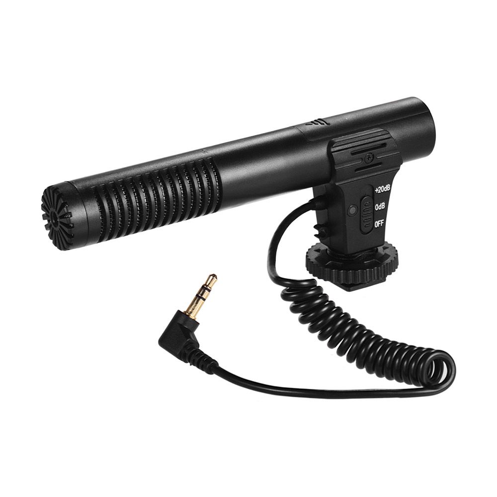 Camera Video Recording Microphone Super-Cardioid Pickup Mini