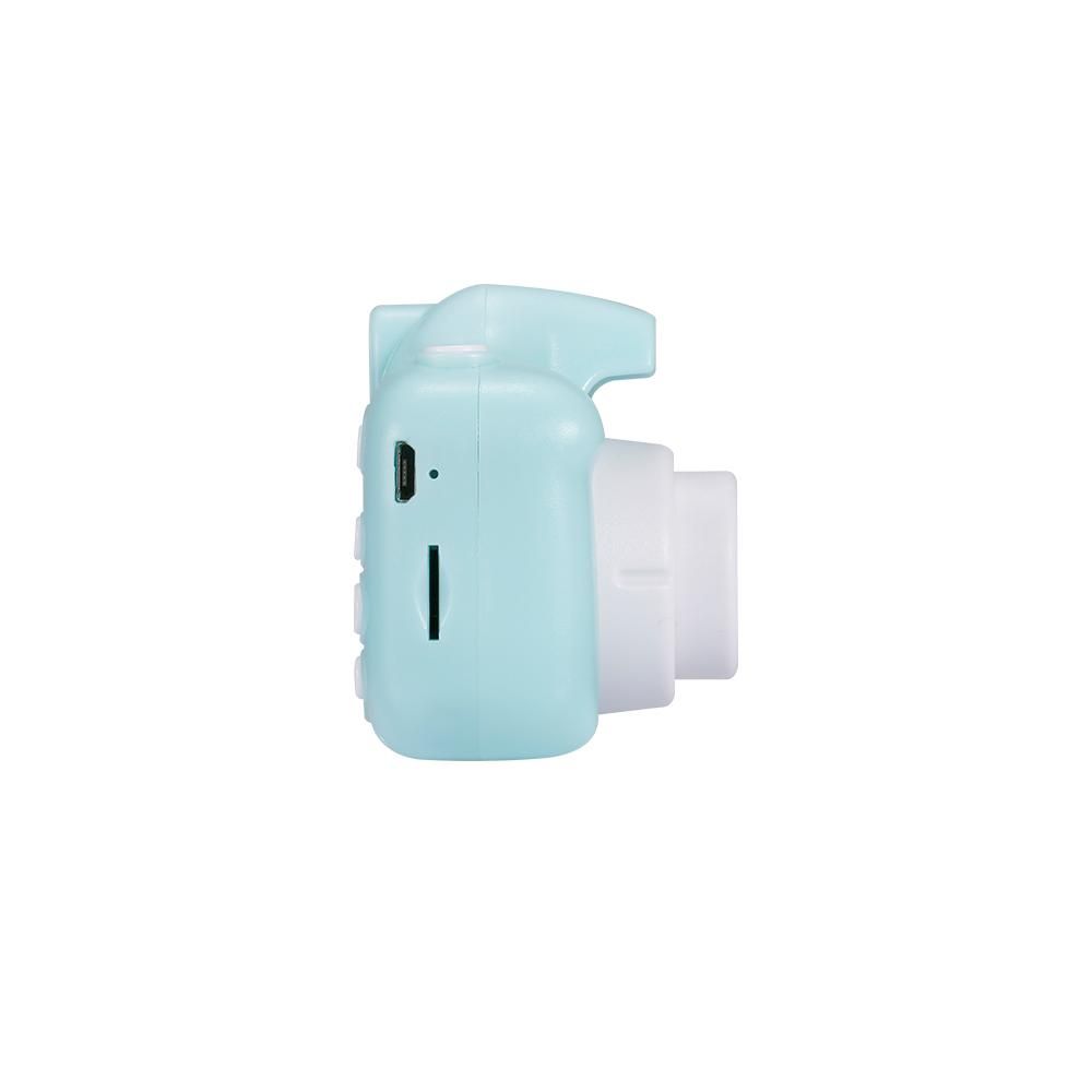 X2 Mini Kids Camera 2 inch HD Color Display Rechargable Mini Camera Video Camera Lovely Camera with 32GB Memory Card Blue