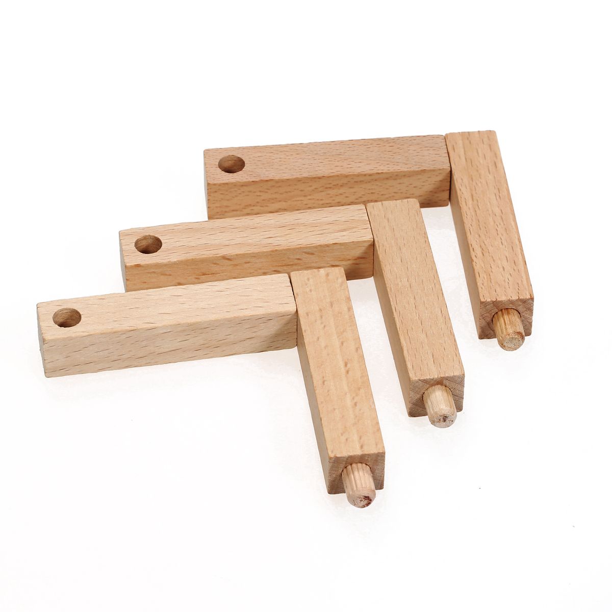 Wood Bracket Moon Lamp Holder Detachable Wooden Stand For 3D