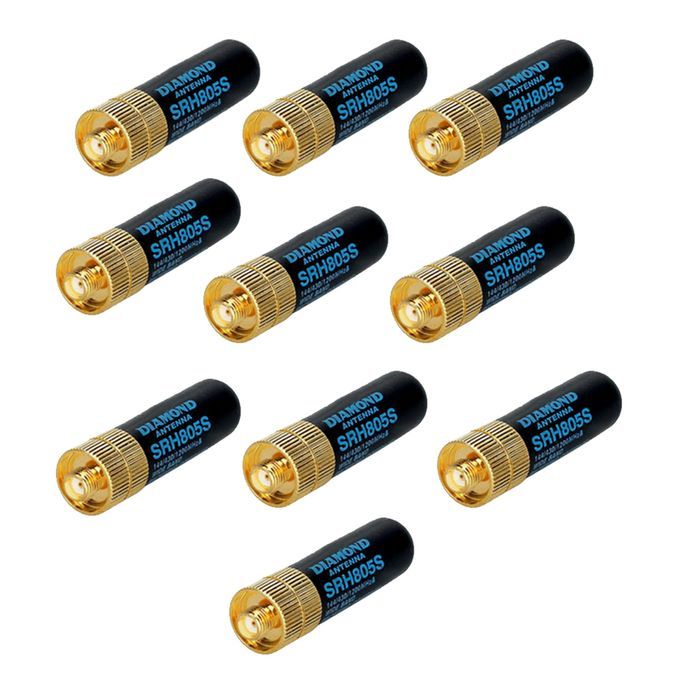 10Pieces SRH-805S 5CM SMA-F Female Dual Band Antenna For Baofeng GT-3
