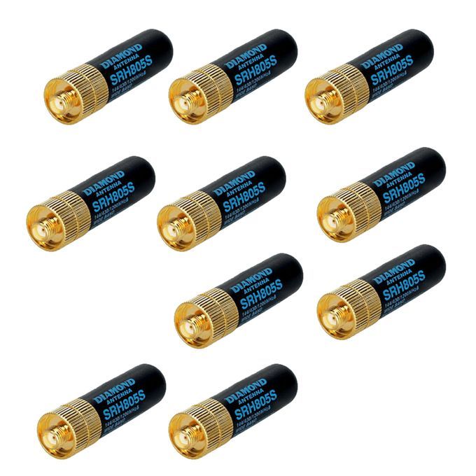 10Pieces SRH-805S 5CM SMA-F Female Dual Band Antenna For Baofeng GT-3