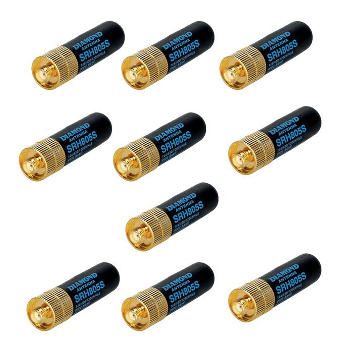 10Pieces SRH-805S 5CM SMA-F Female Dual Band Antenna For Baofeng GT-3