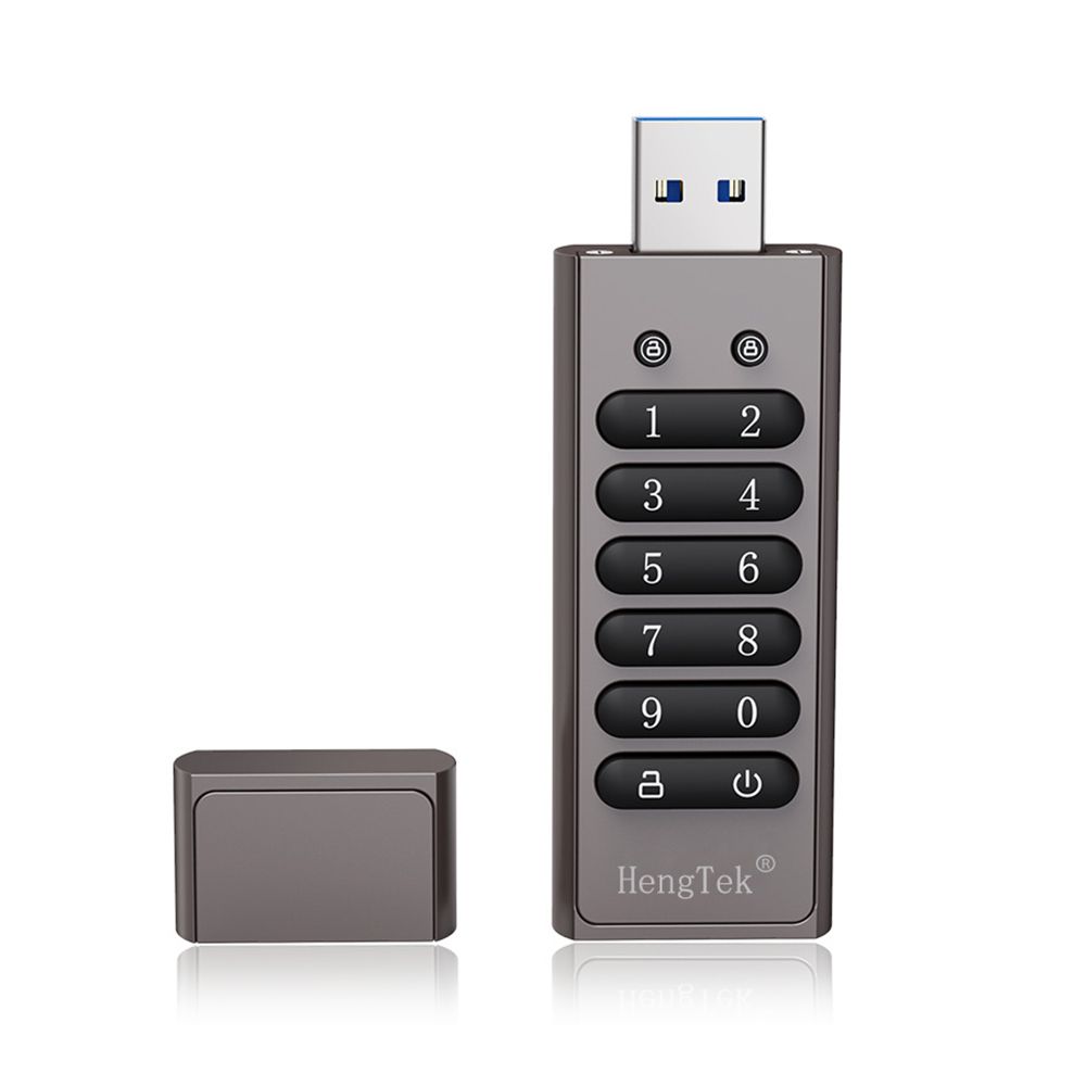 32GB 256-bit Encrypted USB Drive Password Secure Flash