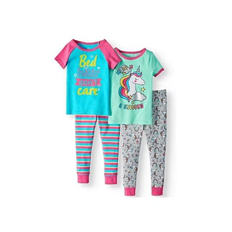 Unicorn Bff Girls Mix N' Match Snug Pyjamas Sleepwear