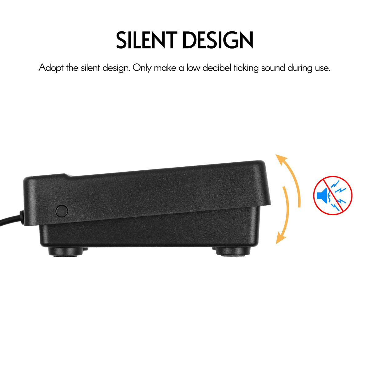 3.5mm Interface Compact Sustain Pedal Universal Dual Pedal