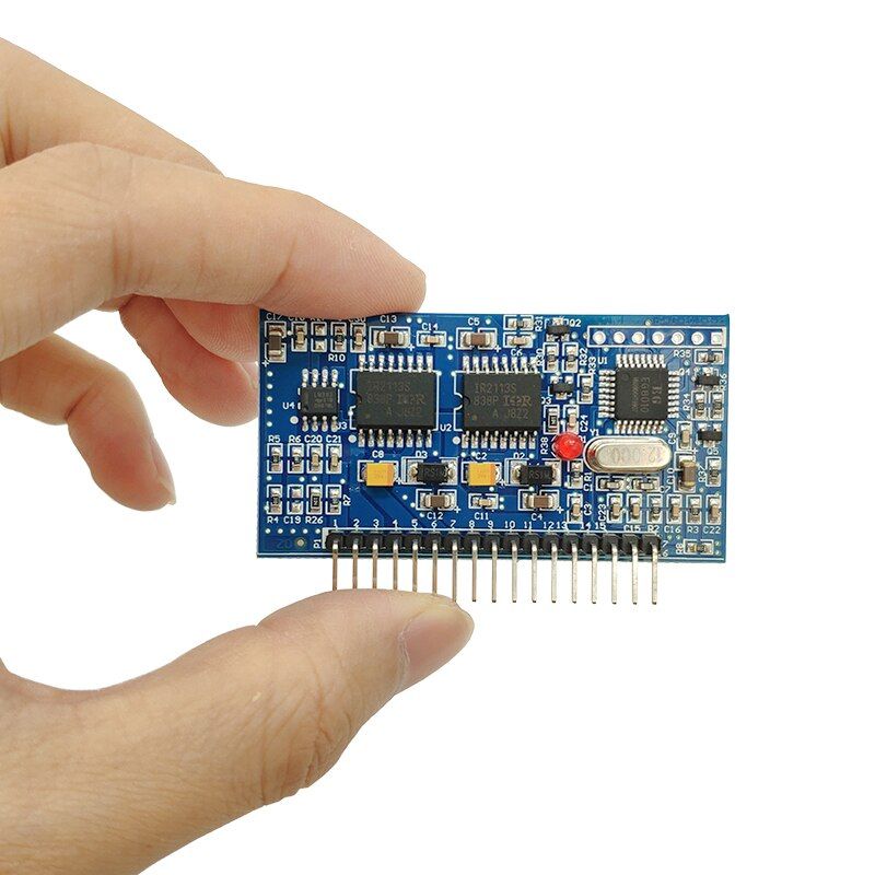 1PCS DC-DC DC-AC Pure Sine Wave Inverter Generator SPWM Boost Driver Board EGS002 "EG8010 + IR2110" Driver Module +LCD