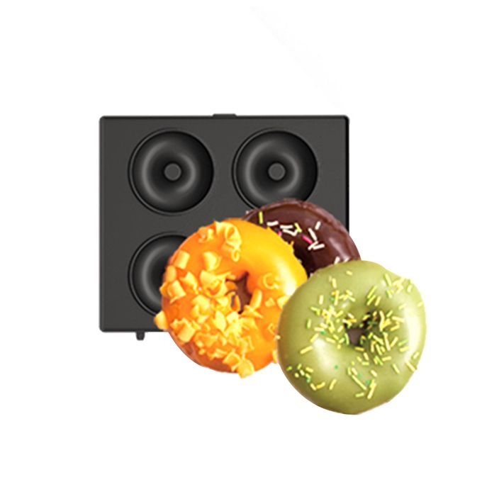 Waffle Plates-14*14cm-Black-StyleA For Waffle Maker Type3003