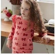 Cozy Little Girl's Pajamas - Pink
