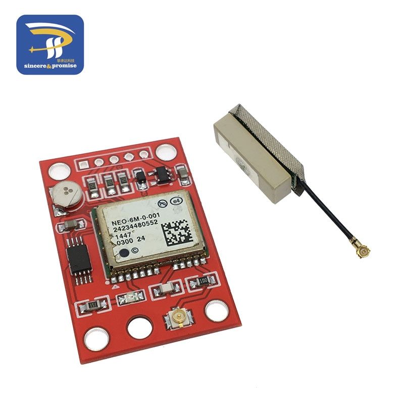 Neo6m NEO-6M V2 Nuevo Module GPS Con Control De Vuelo Flight Control EEPROM MWC APM2.5 Grande Antena NEO6MV2