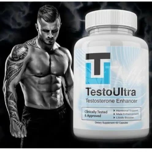Testoultra Testosterone Enhancer - 60 Capsules