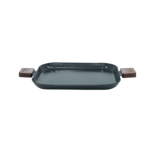 SI Magic Teflon Coated Cast Iron Pan Frying Wok Royal Court