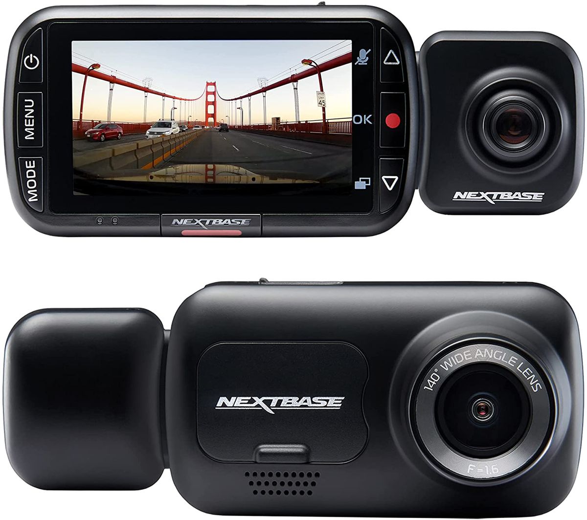 222X Dual Dash Cam Front And Rear 2.5