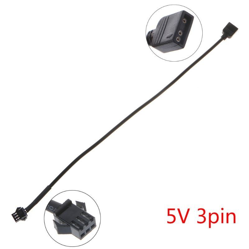 5V 3PIN To JST SM 3Pin Fan Interface Female Male Adapter