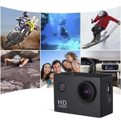 Action Camera 1080P 12MP Sports Full HD 2.0 Inch-Blue