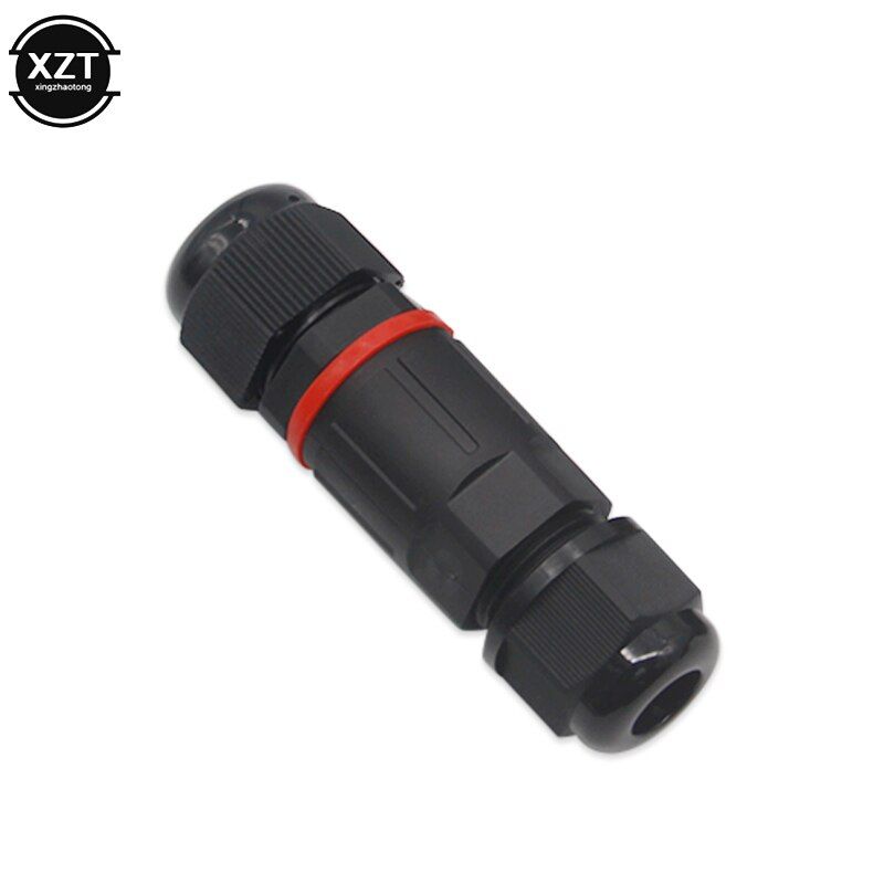 IP68 Electrical Cable Waterproof Connector 2 Pin 3 Pin