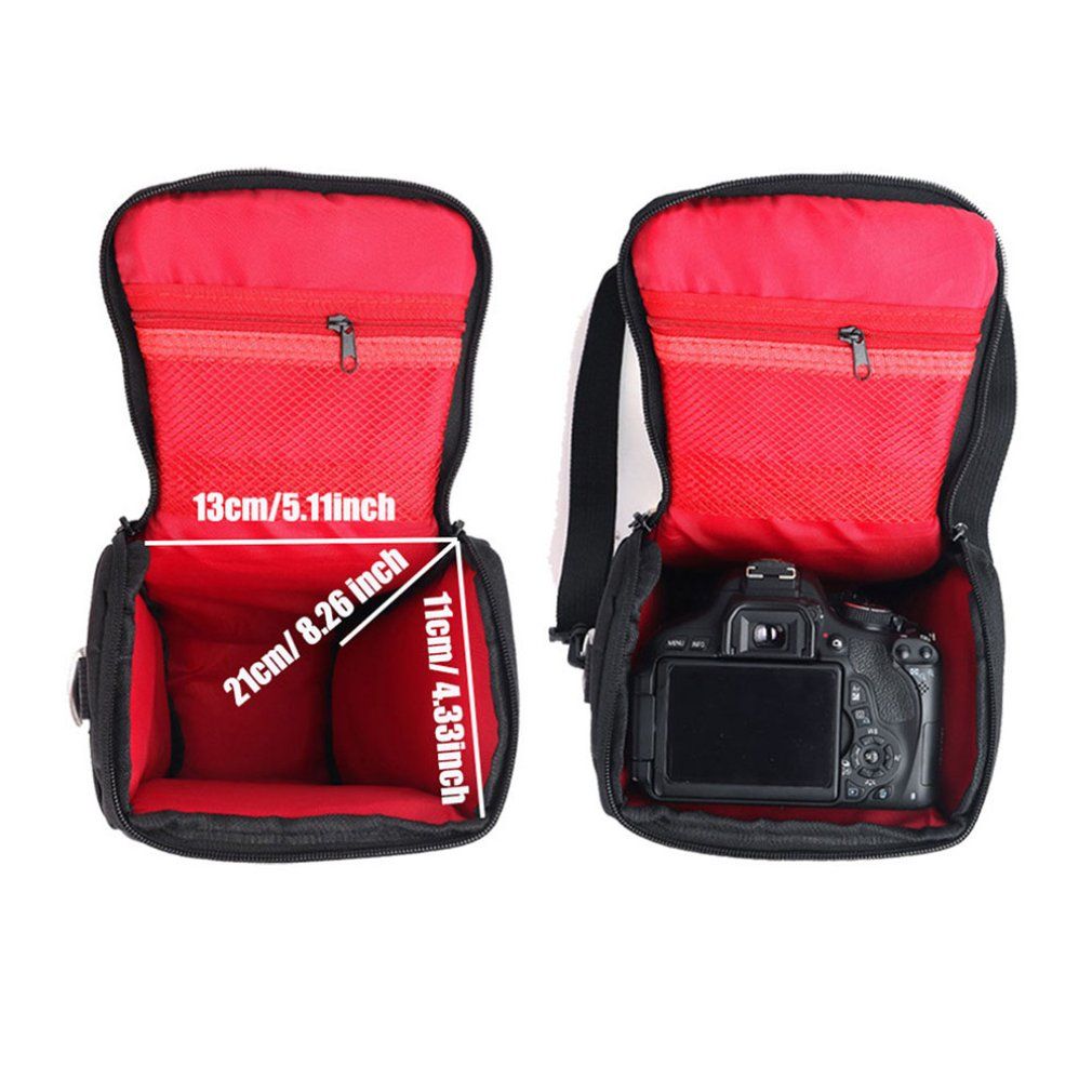 Waterproof Camera Case Shoulder Slant Bag Triangle Rain Cover DSLR Camera Bag