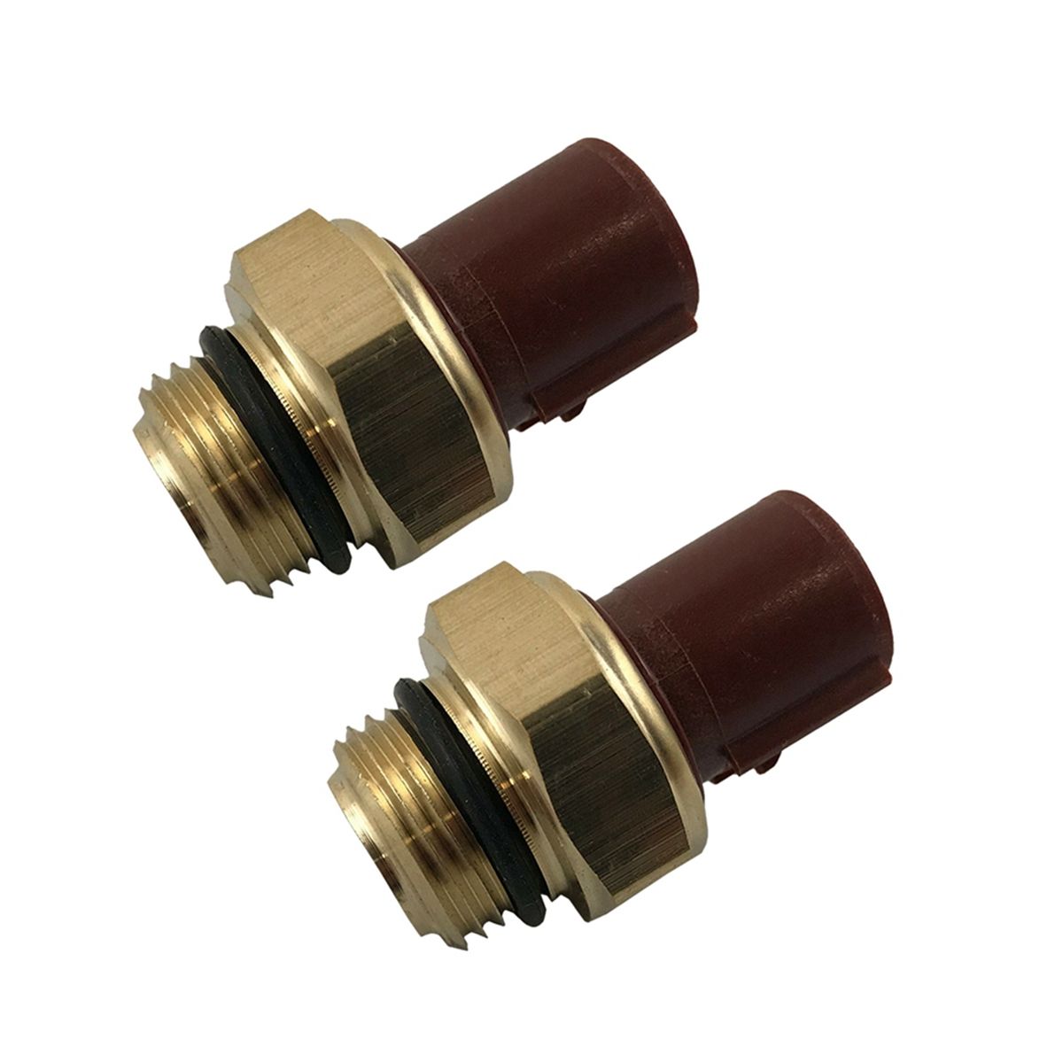 2Pcs Radiator Cooling Fan Switch Sensor for Honda Civic 1992-2005 1.3L 1.5L 1.6L 1.7L
