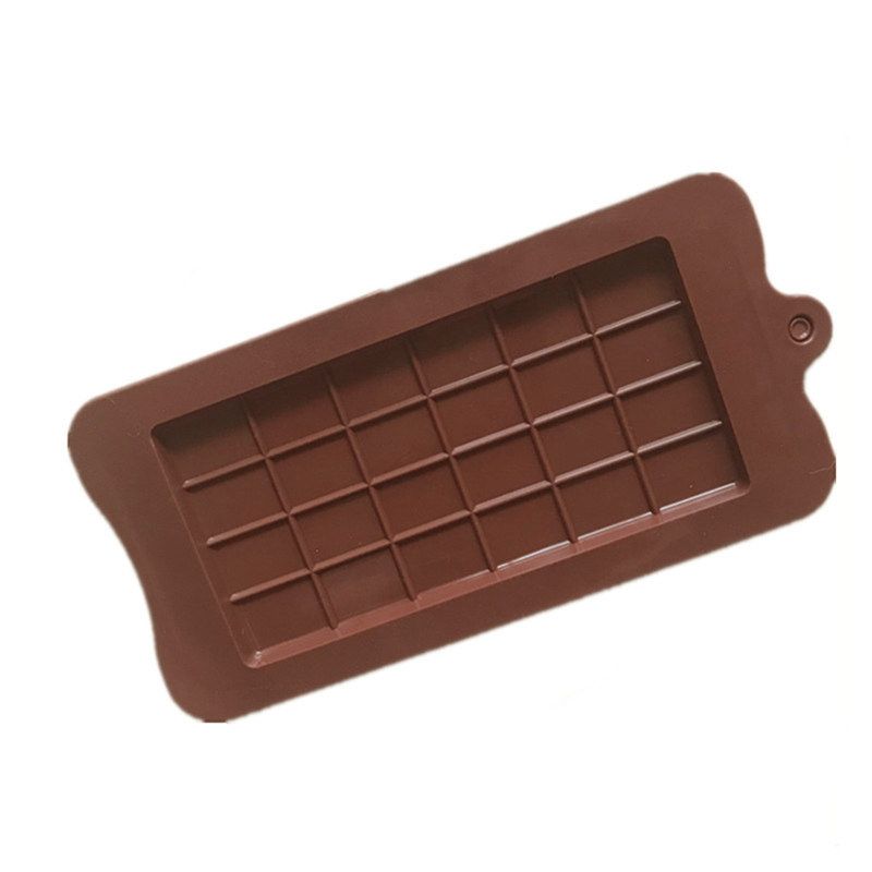 2Pcs Silicone Rectangle Chocolate Block Molds Baking DIY-