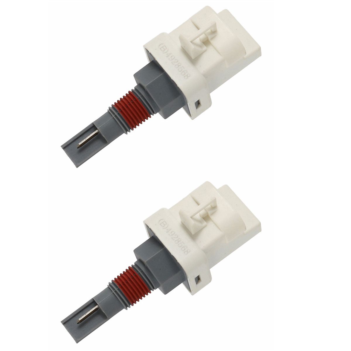 2X Coolant Fluid Level Sensor 2872769 2872768 4928568 for Cummins QSK50 Engine Coolant Temperature Sensor