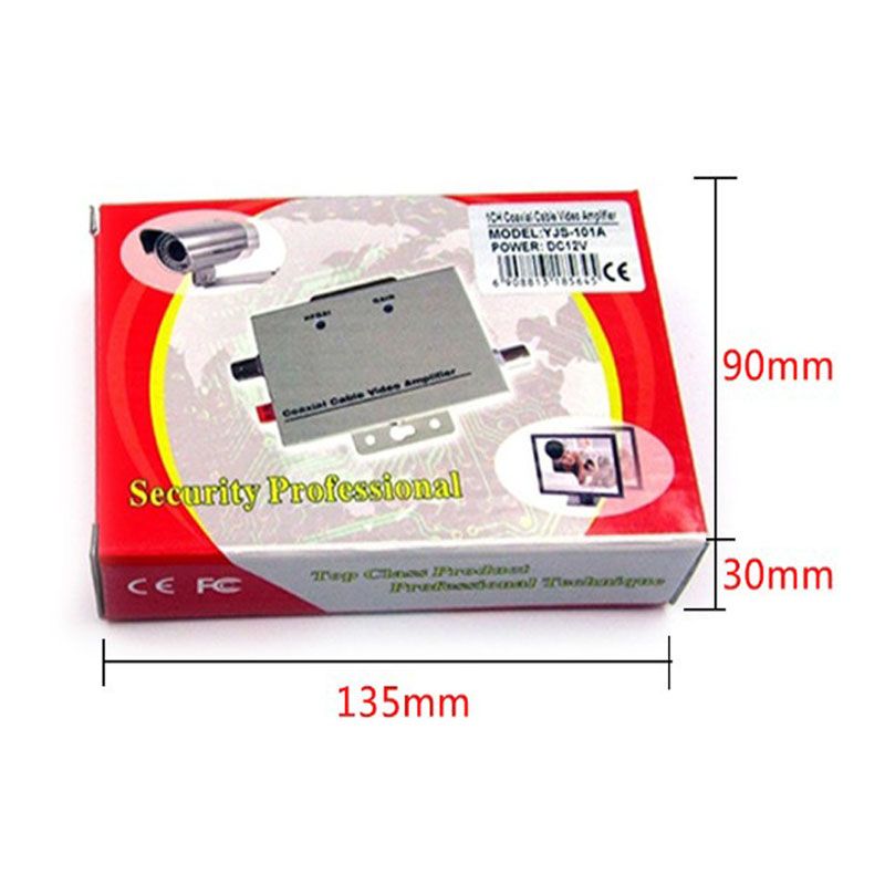 HD Coaxial Cable Video Amplifier BNC Extender CCTV Security