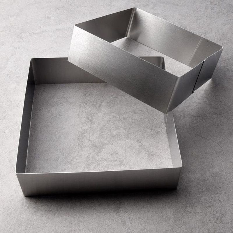 3 Pcs Set Stainless Steel Mousse Ring Mold Cookie Cutter