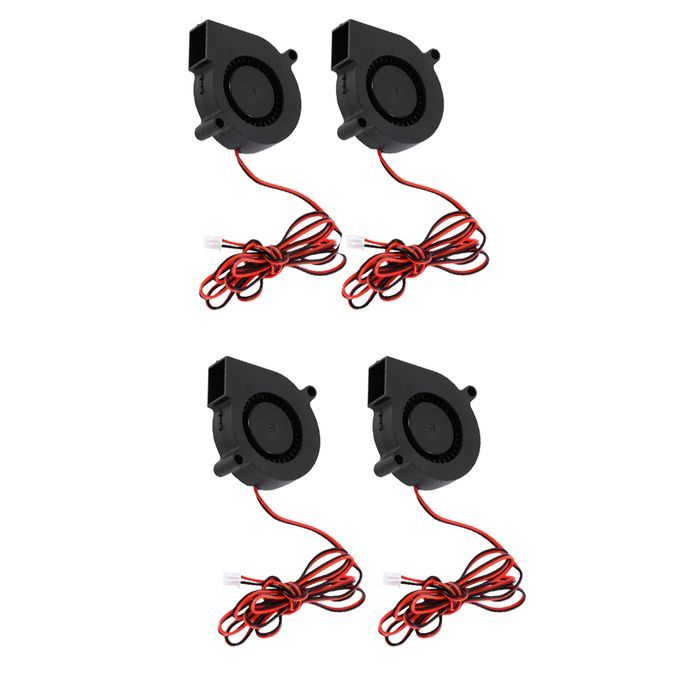 4 Pieces Silent Radial  Blower Fan Cooling Fan DC 24V For 3D Printer