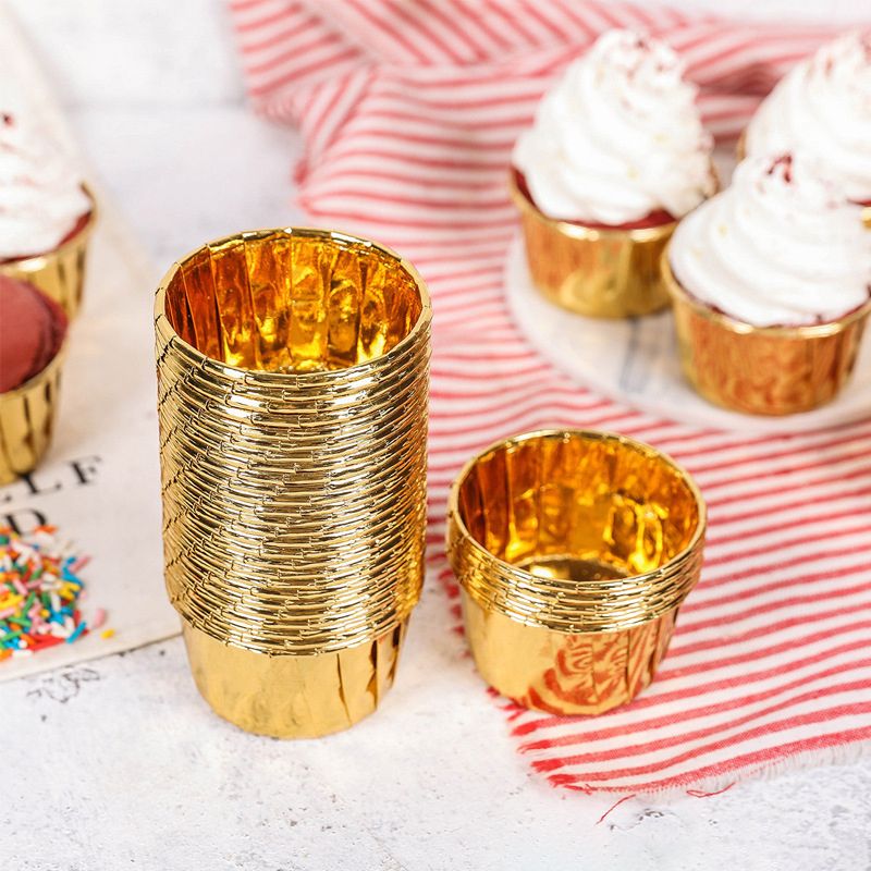 50pcs Set Cupcake Liner Baking Paper Cup Muffin Cases Cake